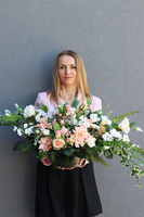 Paranama, kompozycja nagrobna w naczyniu