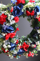 Barwy Mazowsza 2, wianek dekoracyjny na drzwi