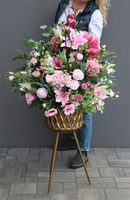 Kviatova, ekskluzywna kompozycja w naczyniu na trójnogu, wys.123cm