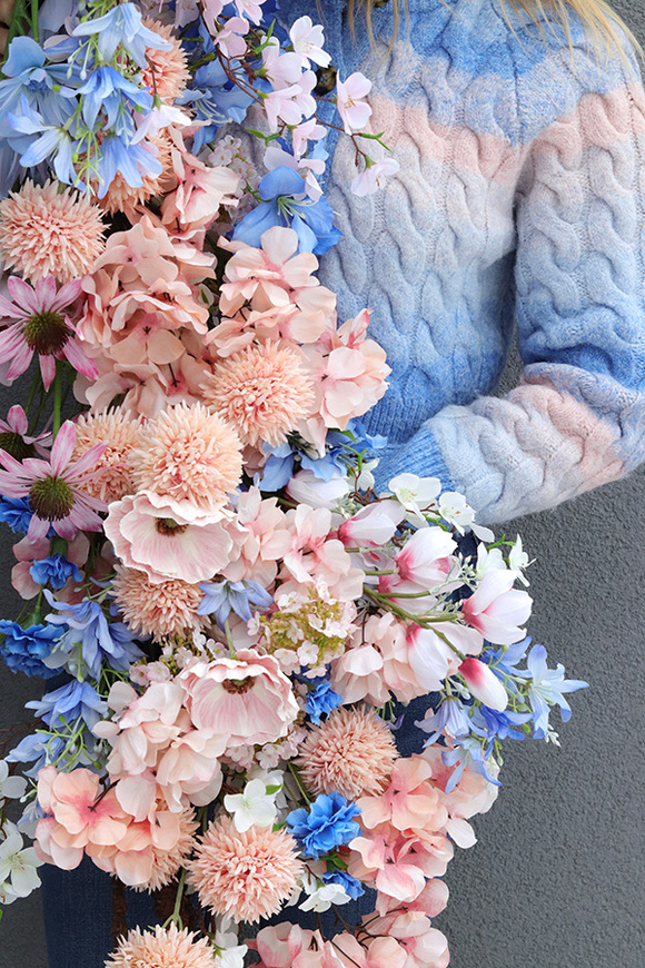 Poetica, pastelowa girlanda dekoracyjna