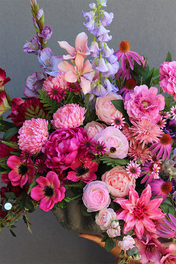 Fioletowe Wspomnienia, nowoczesna kompozycja nagrobna