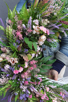 Lilista, asymetryczny wianek dekoracyjny