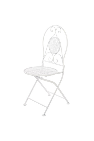 Garden Chic, eleganckie krzesło ogrodowe, wym.94x42x48cm
