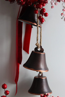 Red Winter, świąteczny wianek dekoracyjny