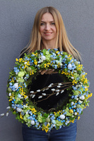 Spring Design, wiosenny wianek na drzwi