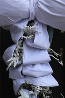 Biała Chmurka Zimowa, świąteczna girlanda na wejście