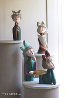 Mademoiselle, figurka dekoracyjna kobieta 