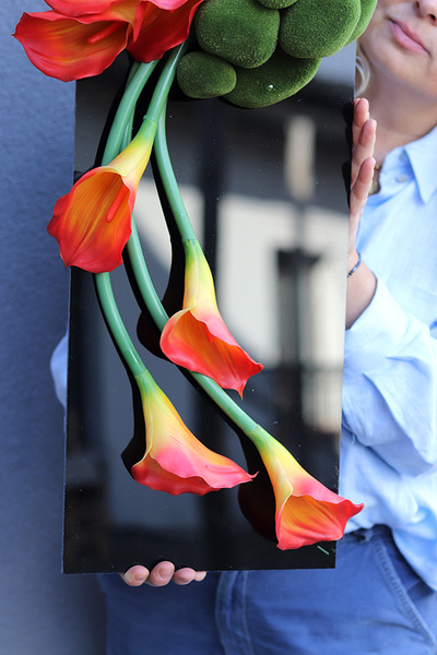 New Design Orange, komplet dekoracji nagrobnych