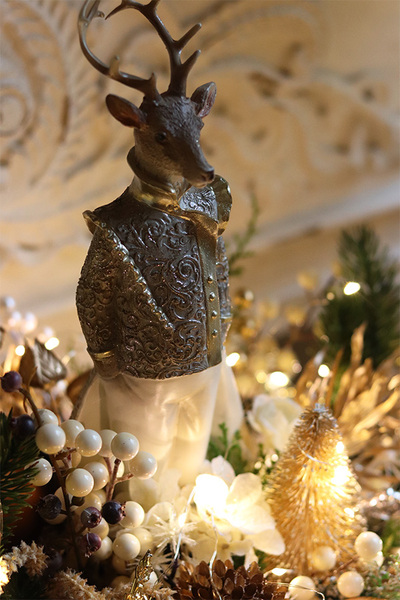 Renifer Deluxe, flowerbox świąteczny