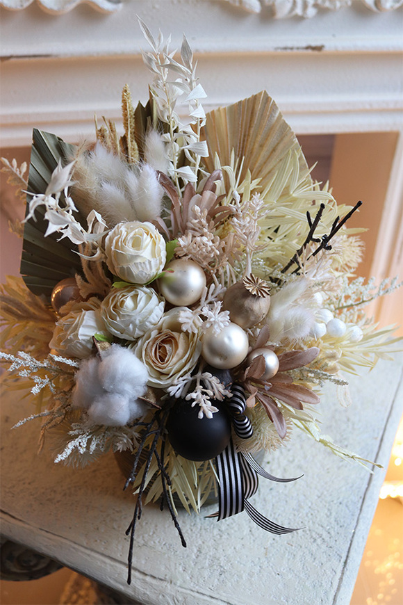 New York Christmas, stroik świąteczny boho