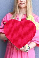 Mother's Heart, flowerbox serce z życzeniami