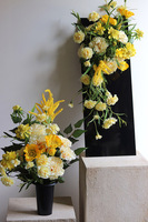 Yellow New Design, komplet dekoracji nagrobnych