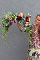 Koriana, girlanda roślinna