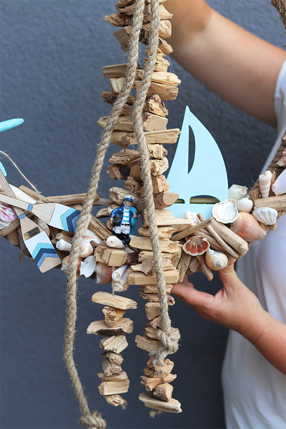 Nerreta, marynistyczny wianek na ścianę	