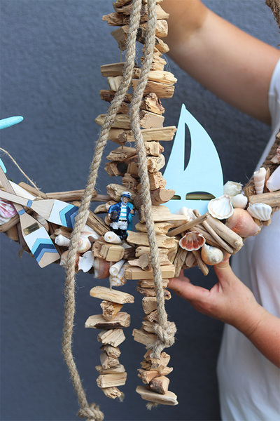 Nerreta, marynistyczny wianek na ścianę	