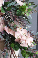 Elanea Orchid Branch, efektowny wianek na drzwi, wym.53x90cm 