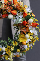 Trenata, stroik wielkanocny wianek