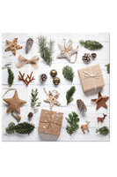 świąteczne serwetki papierowe Scandi Deers