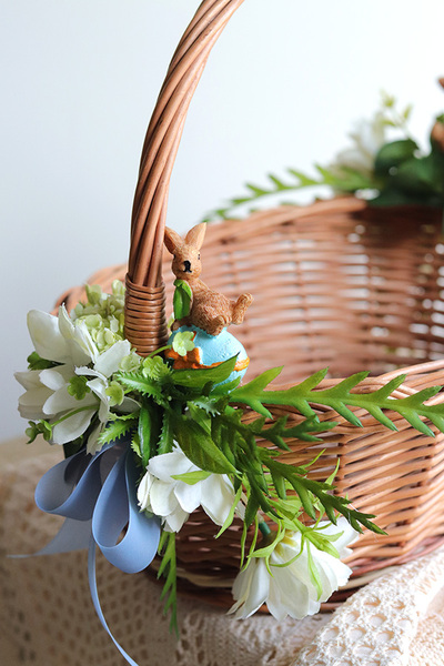 Nerette, dekorowany koszyczek wielkanocny