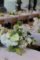 Wedding Day Leori 8, biała kompozycja w pucharze