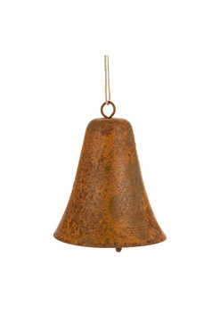Melville Bells G, świąteczny dzwonek metalowy, kpl.6szt, wym.11x9cm