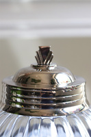 Lux Villa Glamour, szklany pojemnik z pokrywką