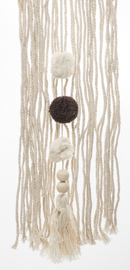 dekoracja ścienna Makrama / Łapacz Snów I, wym.69x24cm