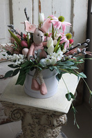 flowerbox wielkanocny, Sweet Bunny, wys.44x43cm