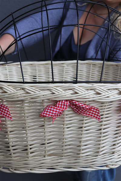 kosz rowerowy dla zwierząt, Pupil, wym.50x57x40cm 