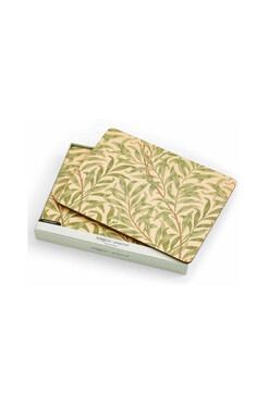 Willow Bough Green, podkładki korkowe, średnie, 6szt