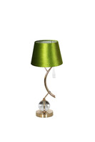 Golden Branch, lampa stołowa z abażurem