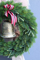 Dzyń Dzyń, świąteczny wianek dekoracyjny