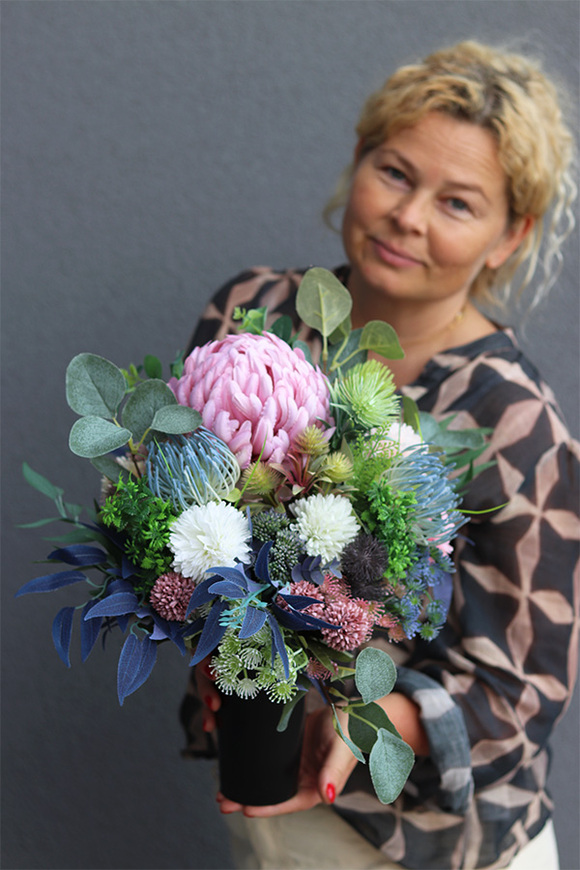 komplet dekoracji nagrobnych, Kerrata Pink