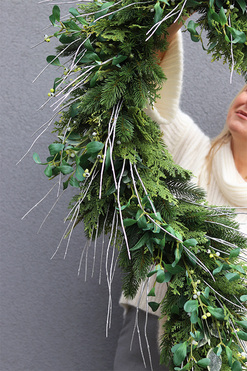 OD RĘKI Winter Dream, zimowa girlanda dekoracyjna, dł.115cm