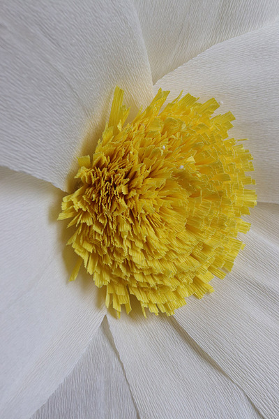 Rumianek Paper Flower 2, ręcznie robiony kwiat papierowy