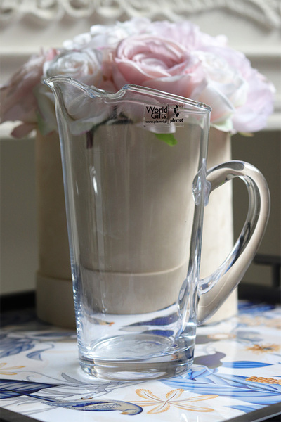 Pierrot, szklany dzbanek