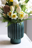 stroik wielkanocny / kompozycja kwiatowa Herra Easter, wys.68cm