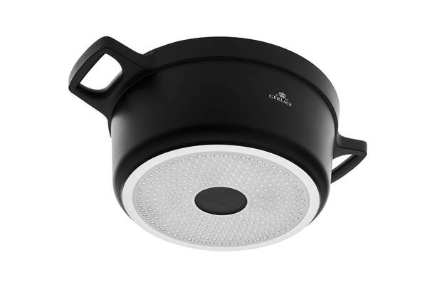 Natur, garnek z pokrywką, poj.4.5l, śr.24cm