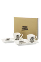 Owl, komplet filiżanek espresso w pudełku prezentowym