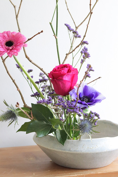 Ikebana, warsztaty florystyczne z układania żywych kwiatów