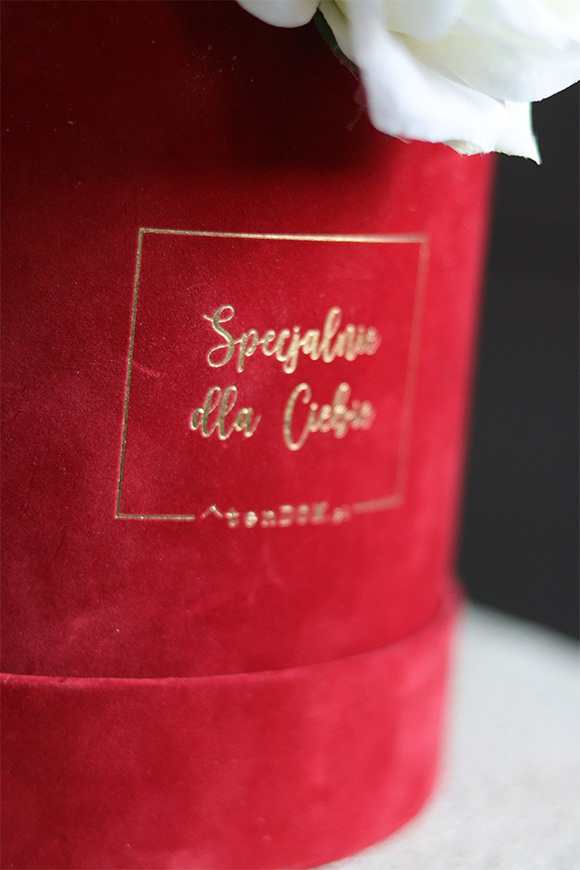 Heart, różany flowerbox w kształcie serca na walentynki