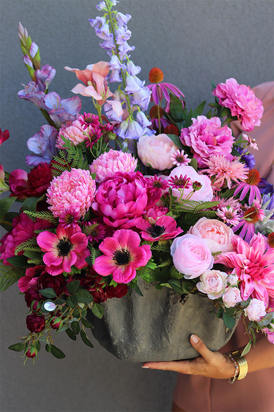 Fioletowe Wspomnienia, nowoczesna kompozycja nagrobna