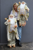 bożonarodzeniowa figurka/miękki stojący Mikołaj D, wys.118cm	