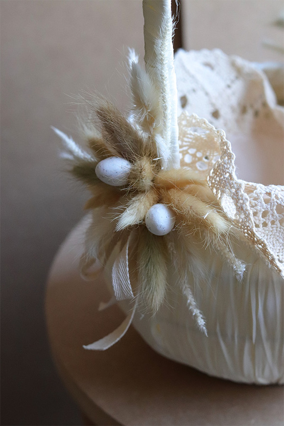  Cremona, dwustronnie dekorowany koszyczek wielkanocny