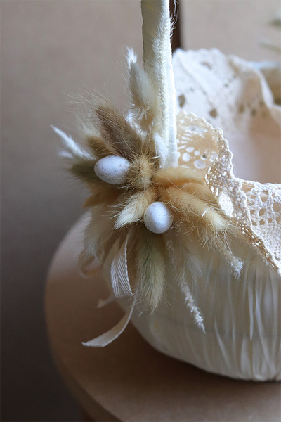  Cremona, dwustronnie dekorowany koszyczek wielkanocny