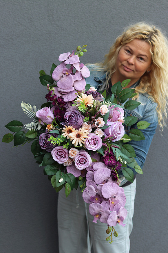 Nettro, komplet dekoracji nagrobnych