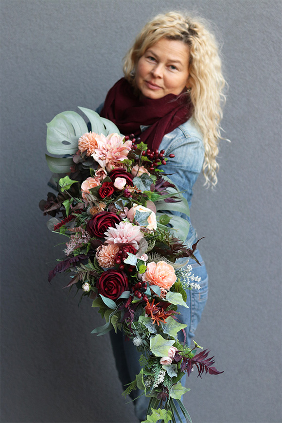 Benjamin, elegancka girlanda nagrobna