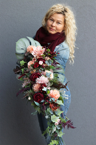 Benjamin, elegancka girlanda nagrobna