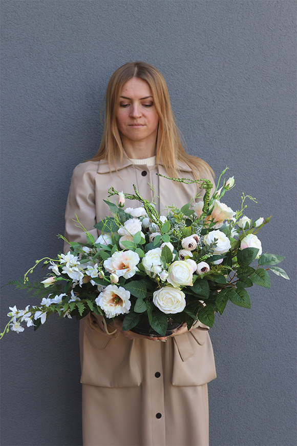 Delicatena, komplet dekoracji nagrobnych