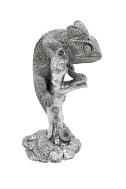 Wild Glamour, figurka jaszczurka, kameleon, wym.27x16x13cm